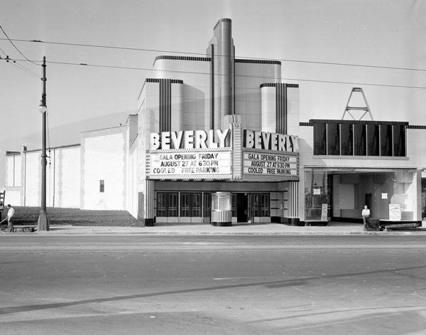 Beverly Theatre - Old Photo From Wayne State Library (newer photo)